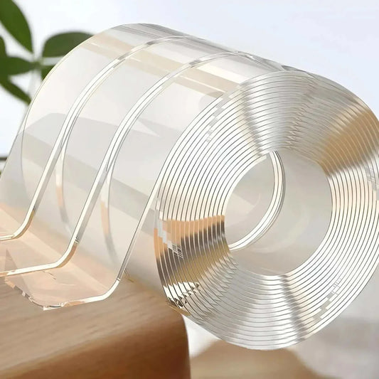 Double Sided Tape| Nano Tape | VHB Tape| Carpet Tape| 3 Rolls Per Pack ,Thinkness: 0.7 Inch, Width: 1.18 Inch, Length: 118 Inch* ( 30 Ft )